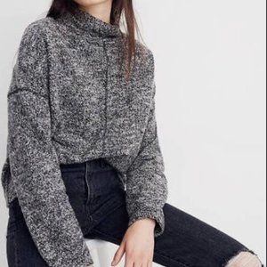 Madewell Marbled Mockneck Sweater (s)